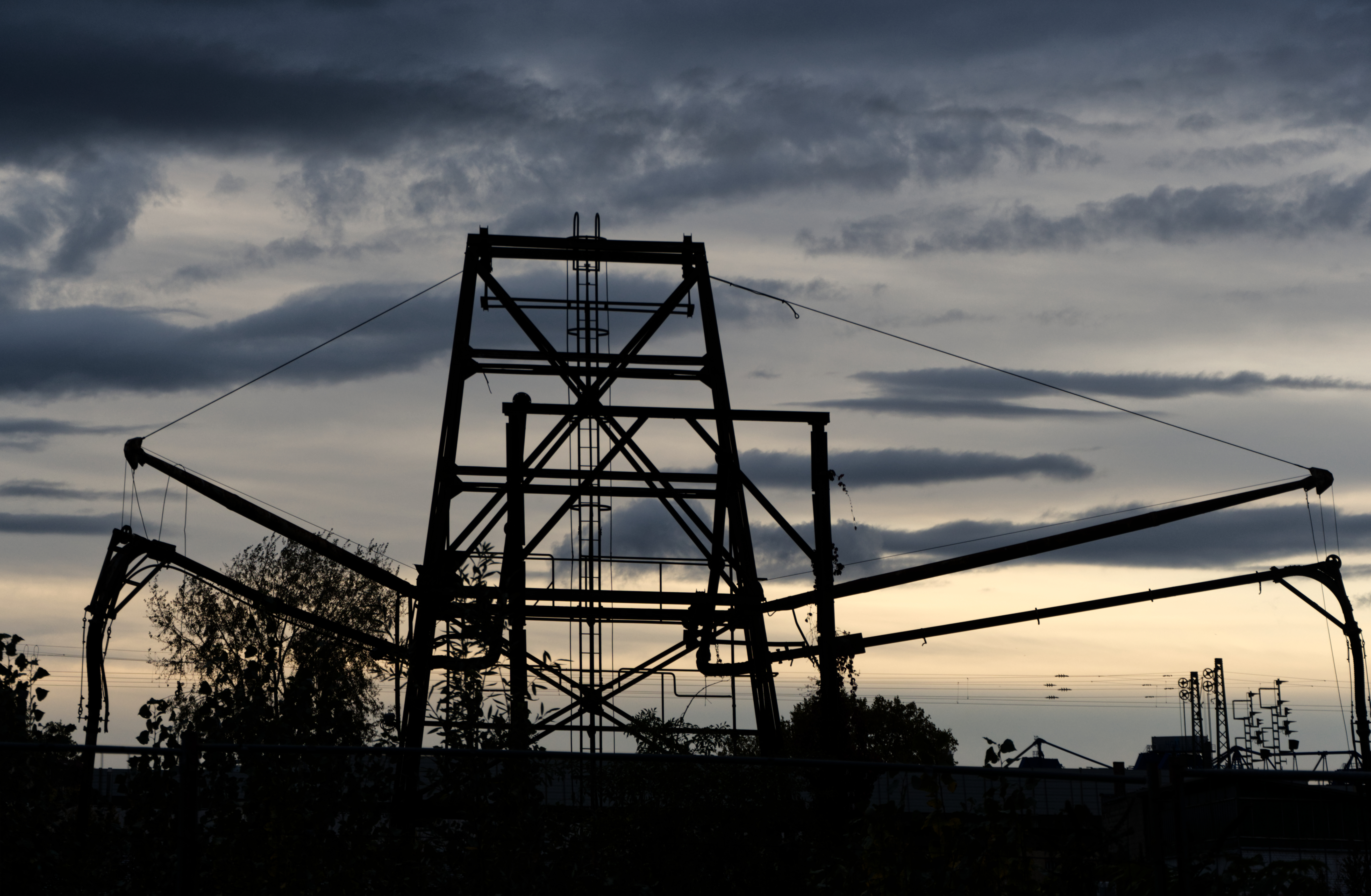 Erkundigungen im Mannheimer Hafen