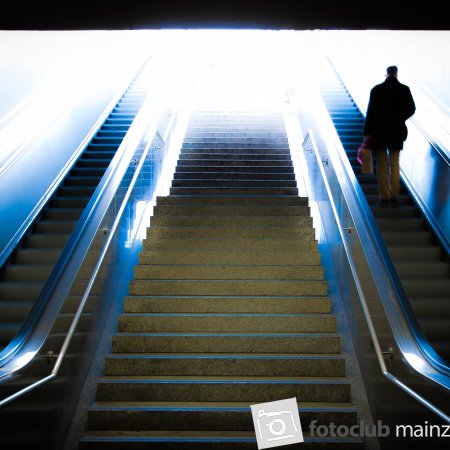 2024 U-Bahnfotografie Frankfurt - Norbert Greulich &quot;Upwards&quot;