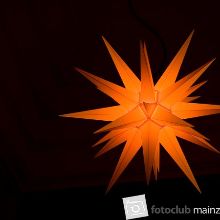 2024 Mein Bild - Elke Hickstein: &quot;Weihnachtsstern&quot;
